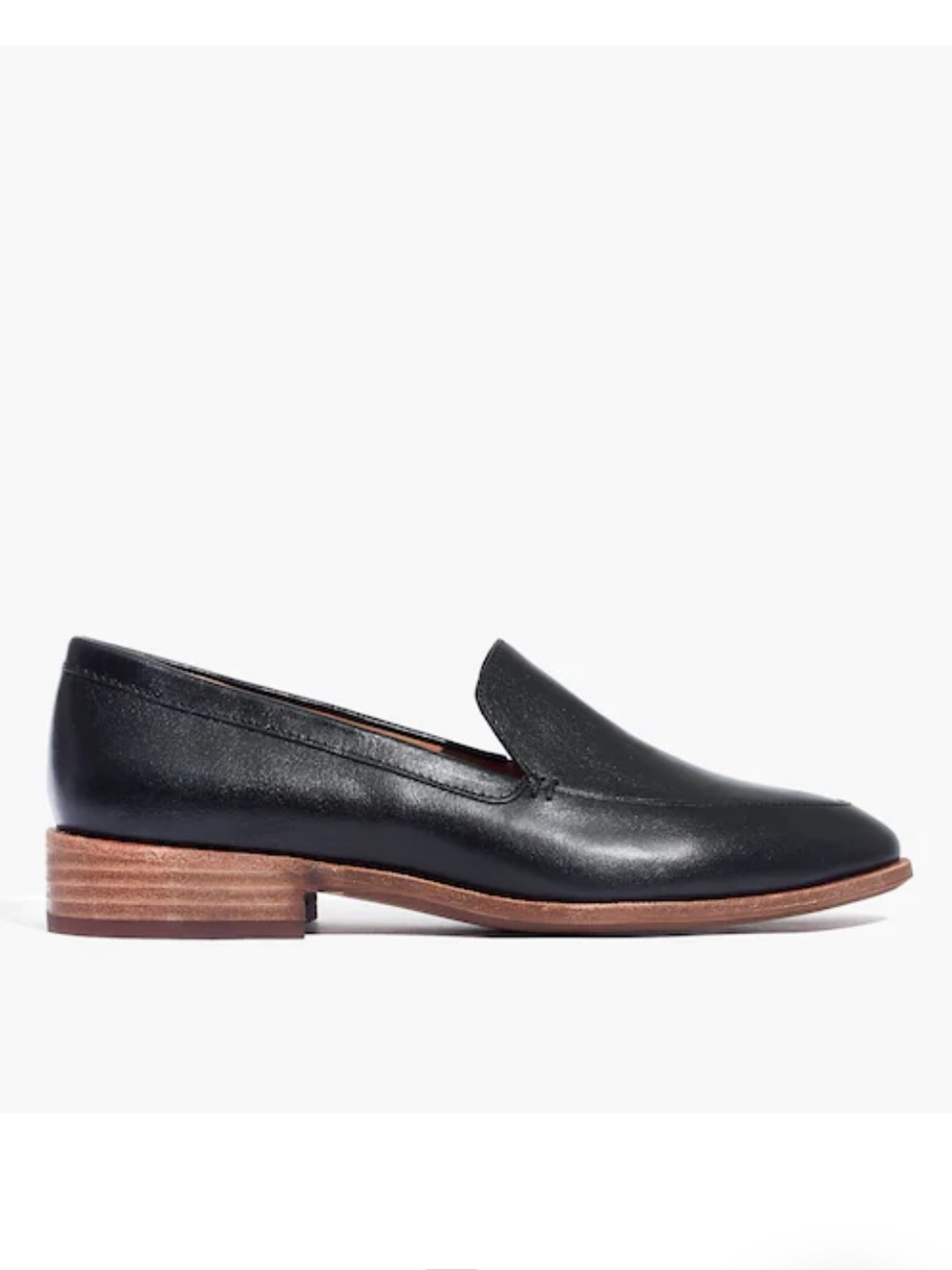 Madewell The Frances Loafer in True Black size 8.5